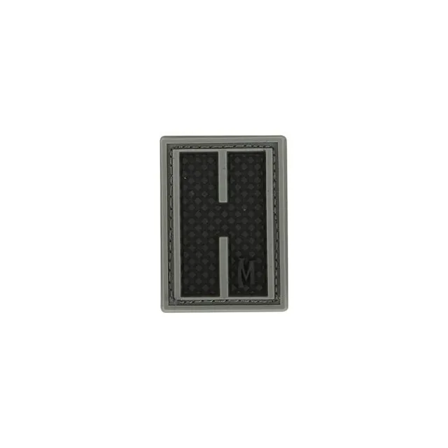 maxpedition-legacy-letter-h-patch-swat-schwarz-pvc image 1