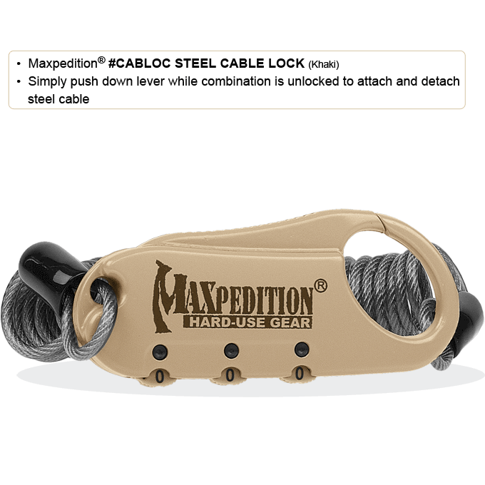 maxpedition-legacy-steel-cable-lock-zahlenschloss-schwarz image 6