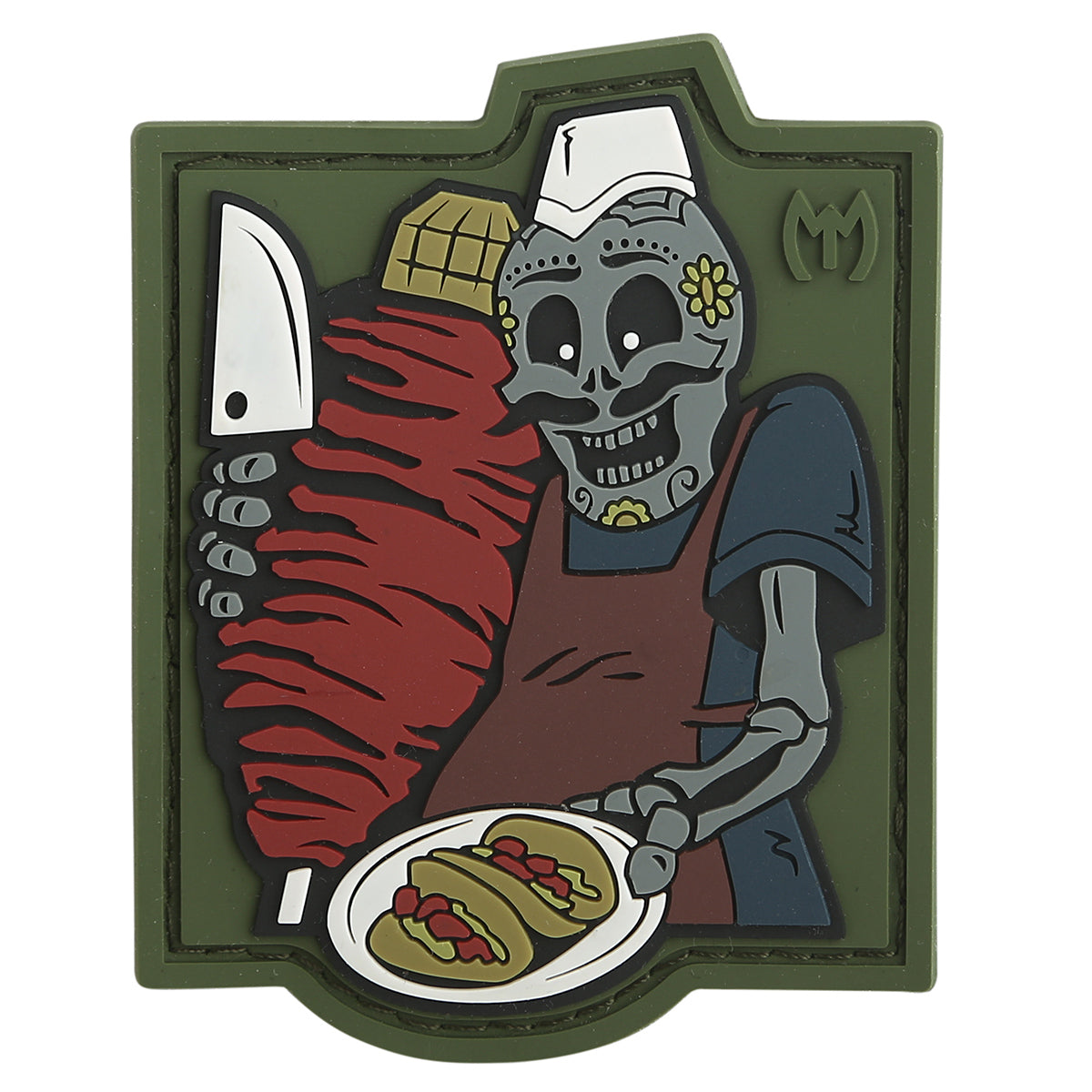 maxpedition-legacy-el-taquero-patch-full-color-pvc-klett image 2
