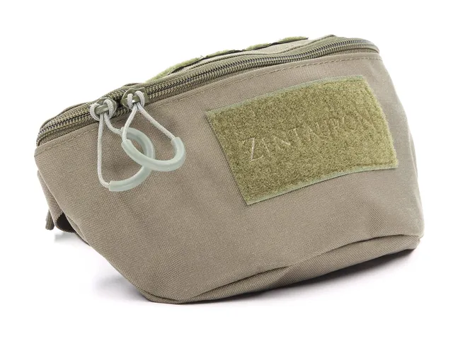 zentauron-belly-pack-bauchtasche-schwarz-1-25l-cordura-molle image 1