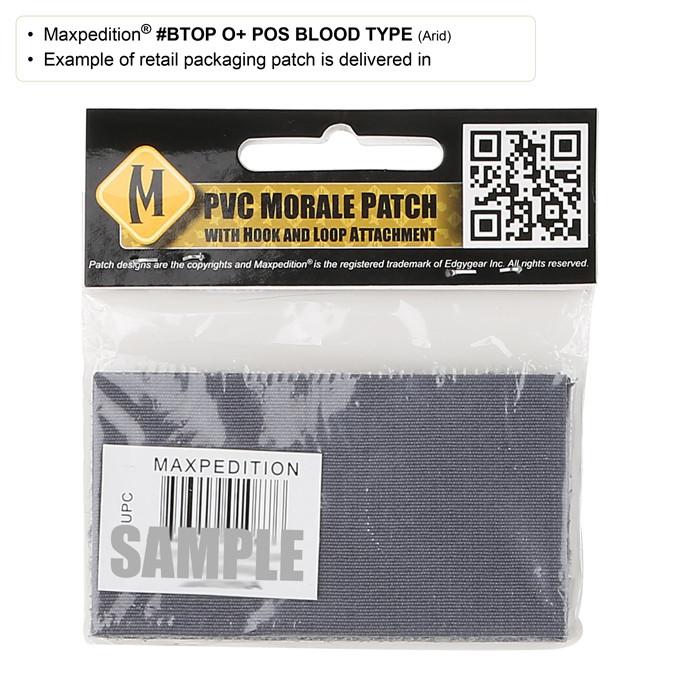 maxpedition-legacy-o-blutgruppen-patch-swat-pvc image 8