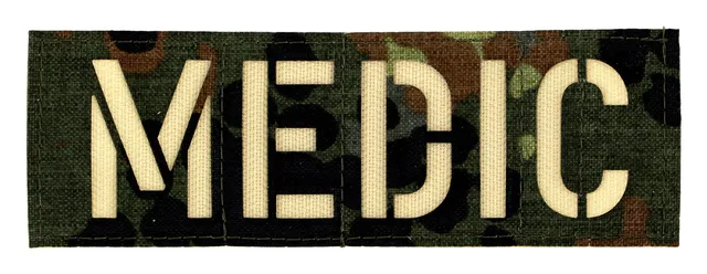 zentauron-zfr-medic-klett-patch-5x15cm-bw-oliv-sand-l image 1