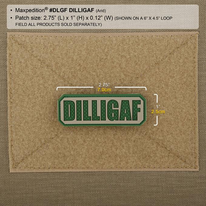maxpedition-dilligaf-morale-patch-pvc-klett-patch-swat image 3
