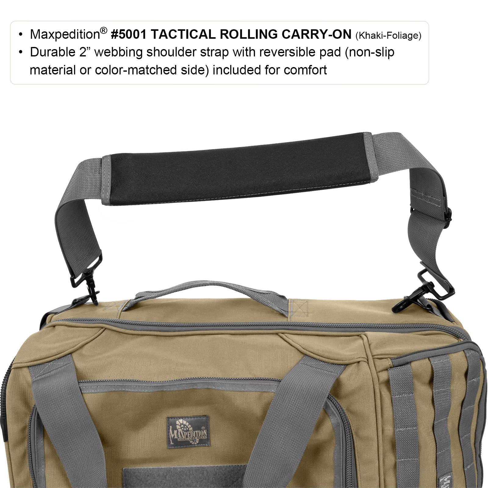 maxpedition-agr-rolling-carry-on-trolley-khaki-foliage image 6