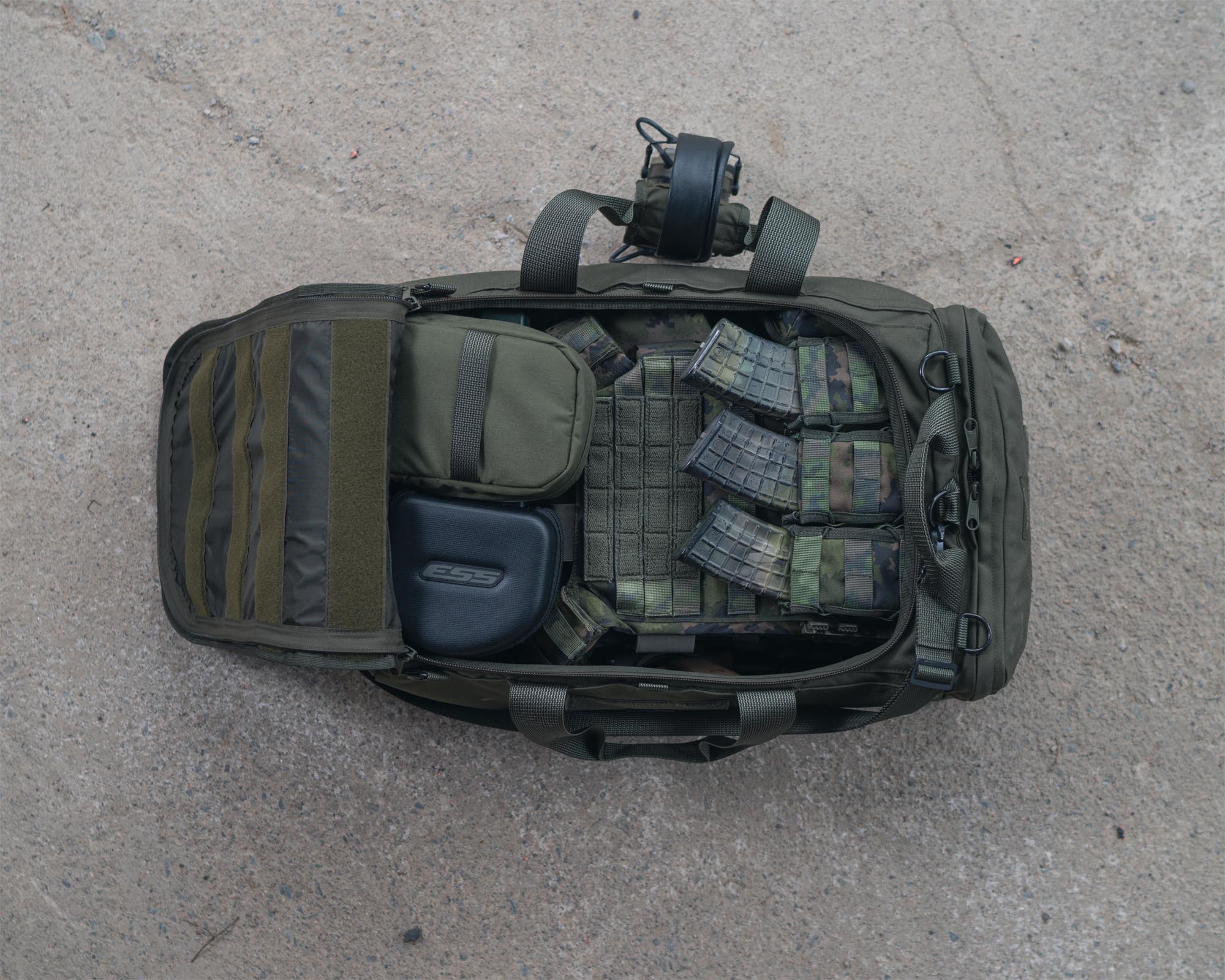 savotta-keikka-50l-duffle-bag-reisetasche-schwarz image 5