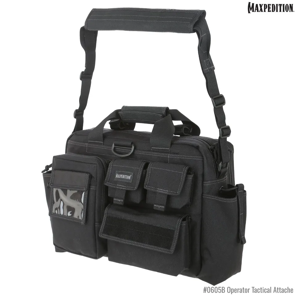 maxpedition-agr-operator-tactical-attache-laptoptasche-schwarz image 1