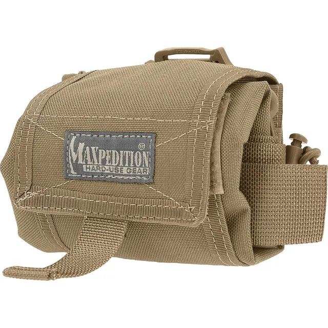 maxpedition-mega-rollypoly-abwurfbeutel-khaki-faltbar image 1