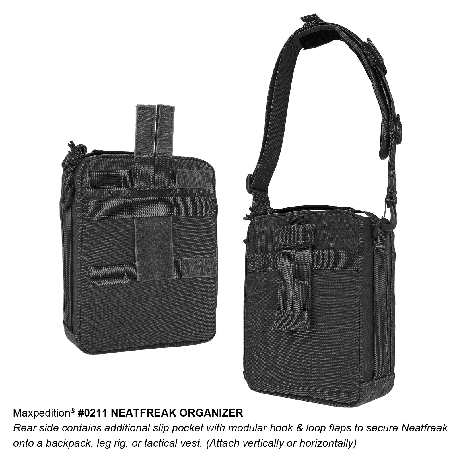 maxpedition-agr-neatfreak-organizer-tasche-schwarz-18-f-cher image 6