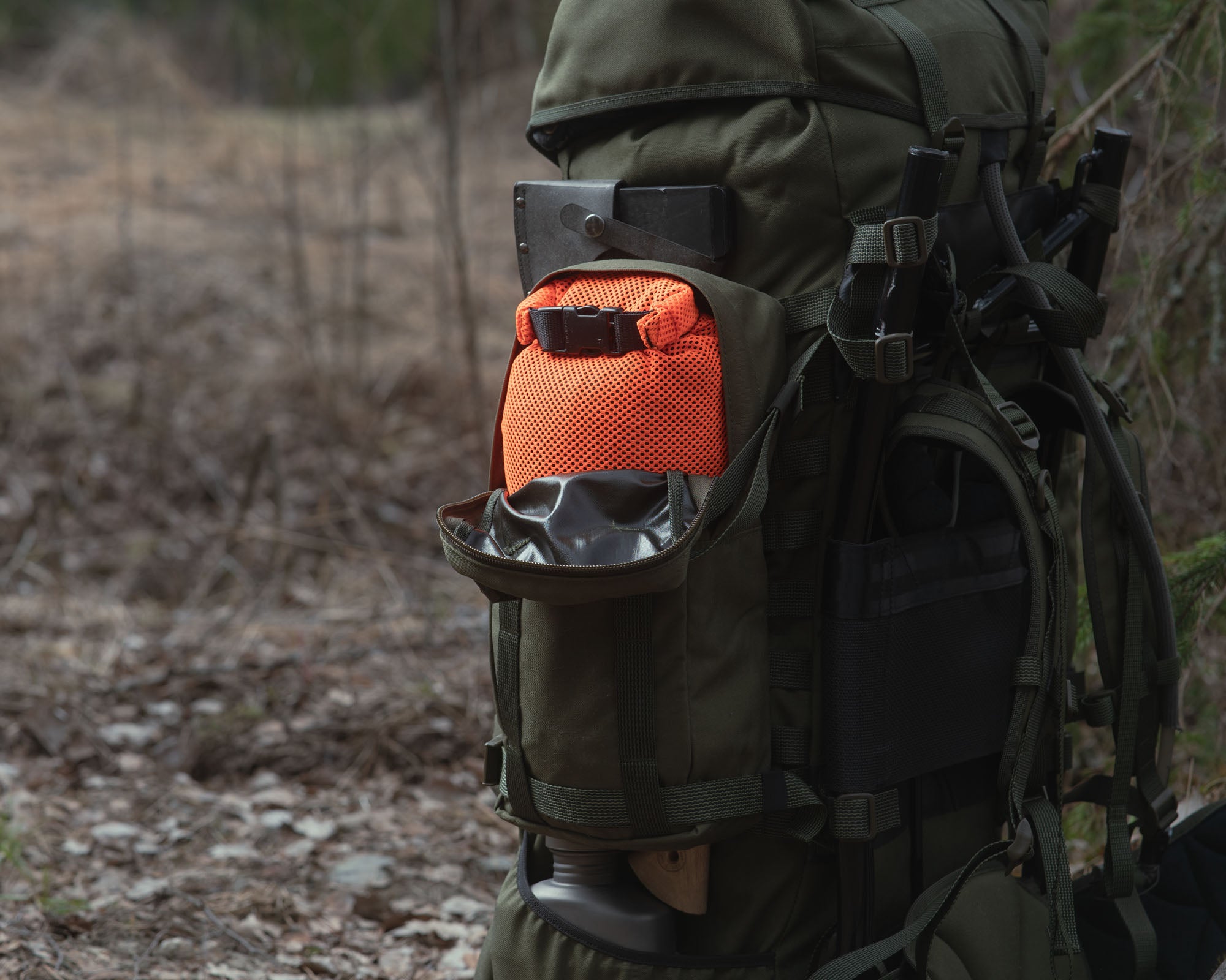 savotta-keikka-rolltop-packsack-mesh-10l-gr-n-netzbeutel image 2