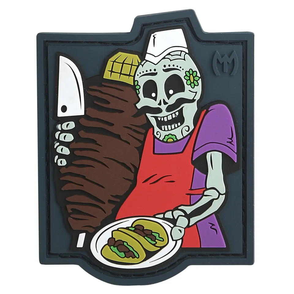 maxpedition-legacy-el-taquero-patch-full-color-pvc-klett image 1