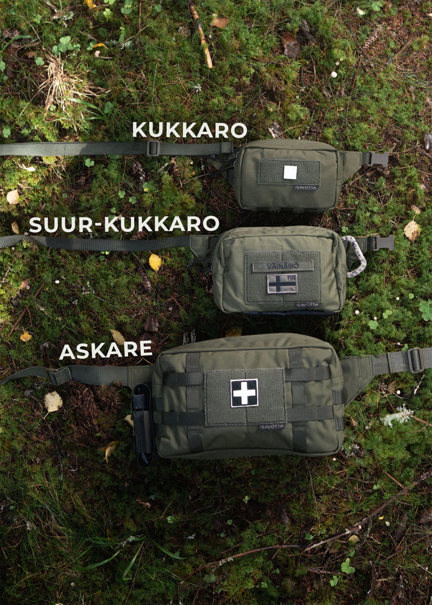 savotta-kahakka-suur-kukkaro-h-fhtasche-gr-n-molle image 7