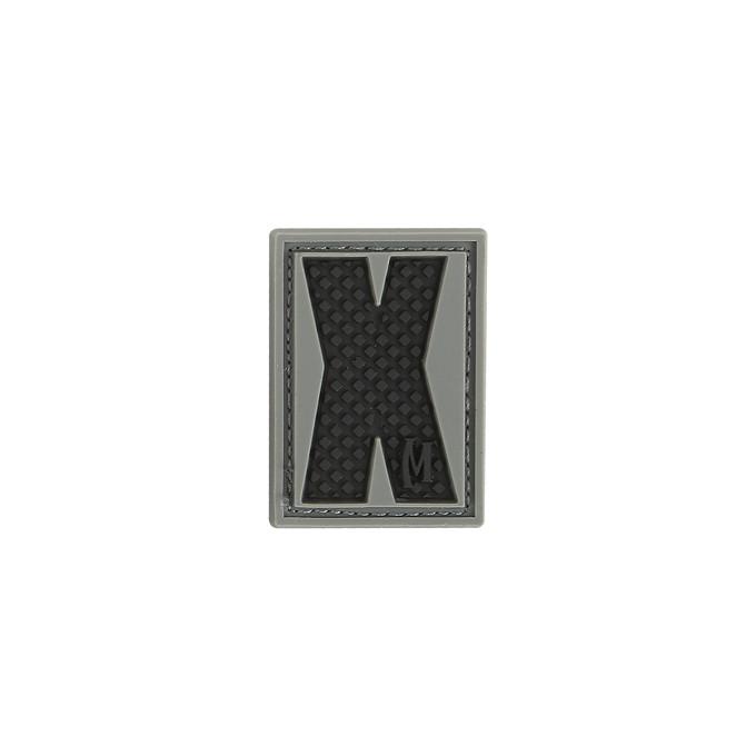 maxpedition-legacy-letter-x-morale-patch-swat-pvc image 1
