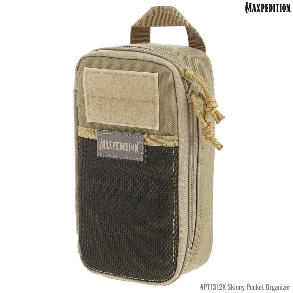 maxpedition-skinny-pocket-organizer-pouch-khaki-molle image 1