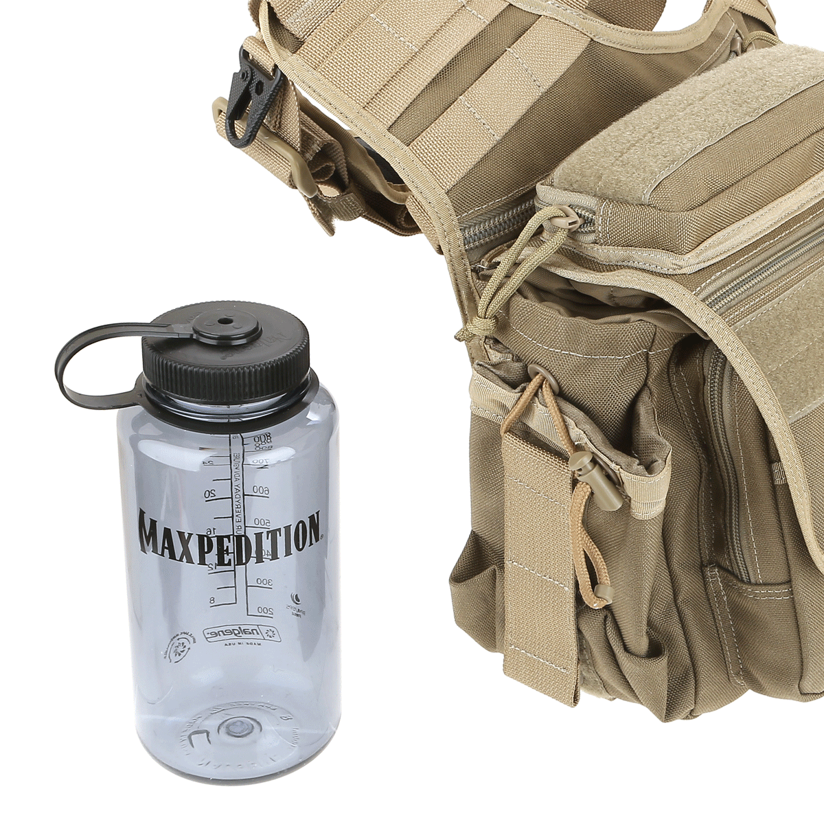 maxpedition-nalgene-trinkflasche-1l-wide-mouth-dark-gray image 7