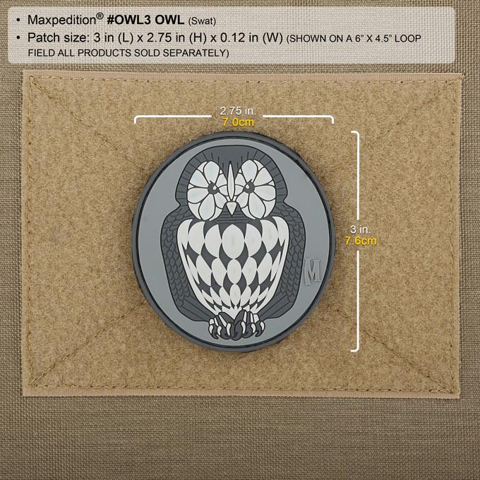 maxpedition-legacy-owl-morale-patch-swat-pvc-eule image 4