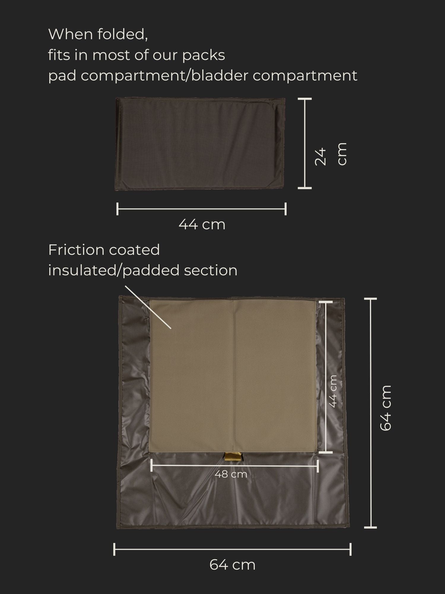 savotta-hawu-sitzmatte-faltbar-gr-n-isoliert-wasserdicht image 4