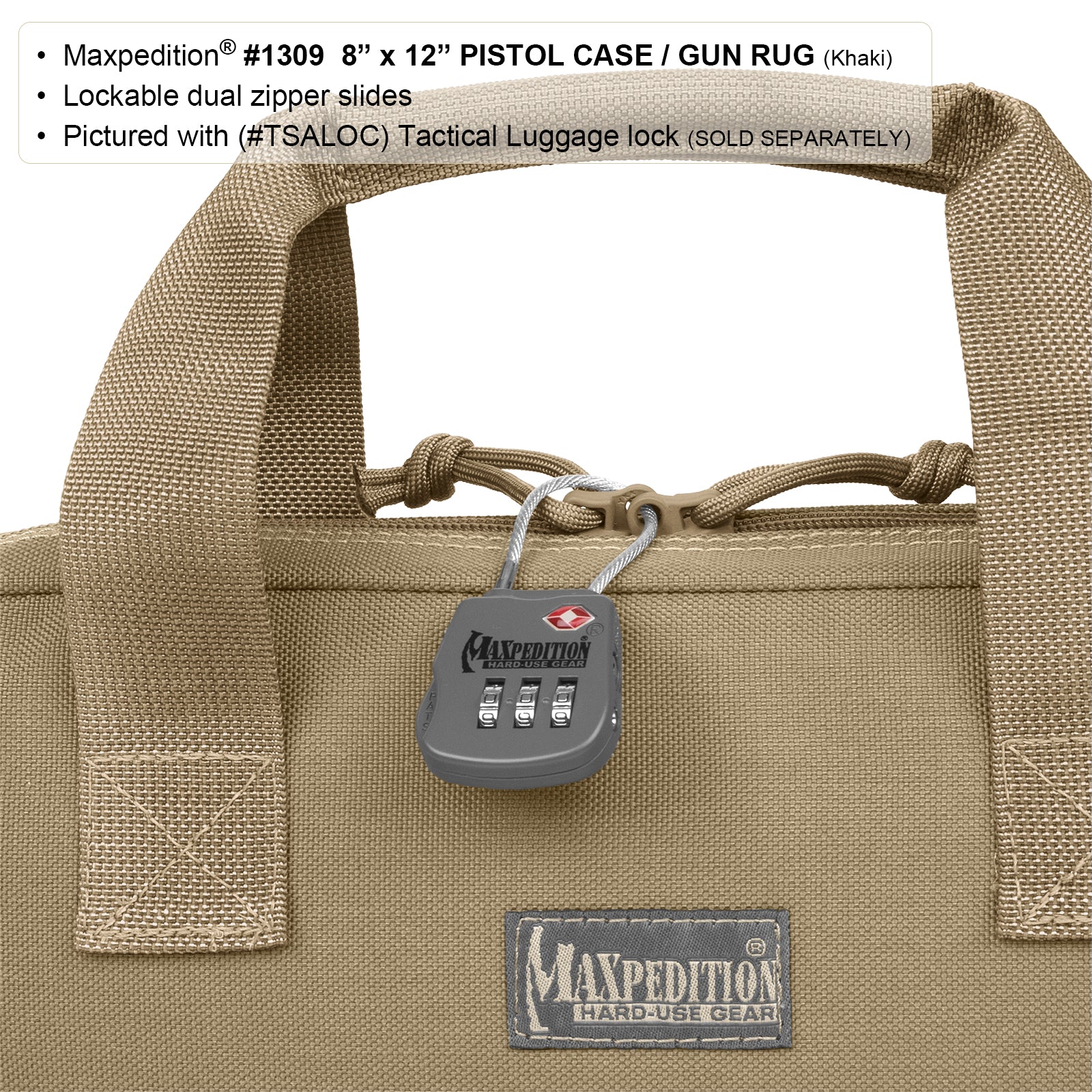 maxpedition-legacy-8x12-pistolentasche-waffentasche-schwarz-gepolstert image 6