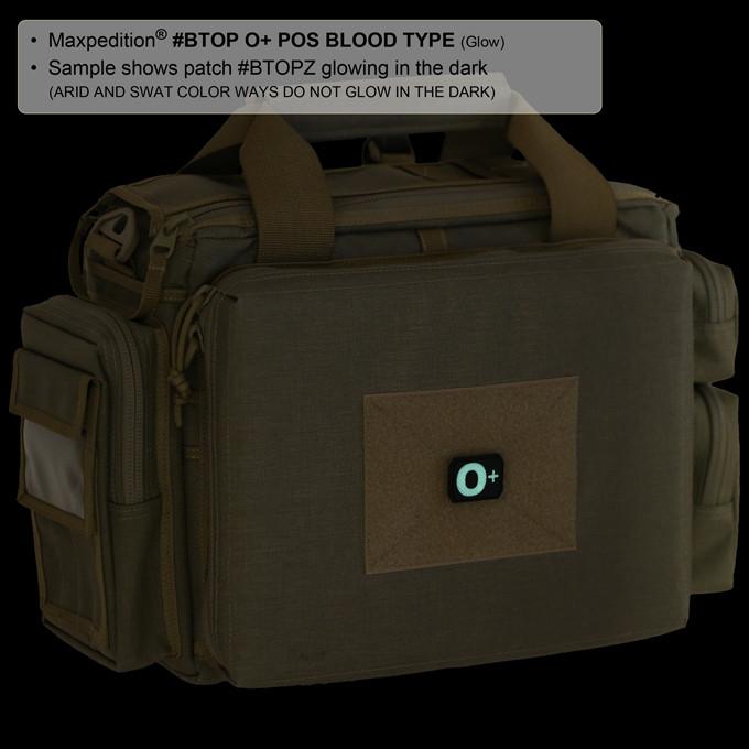 maxpedition-legacy-o-blutgruppen-patch-swat-pvc image 6