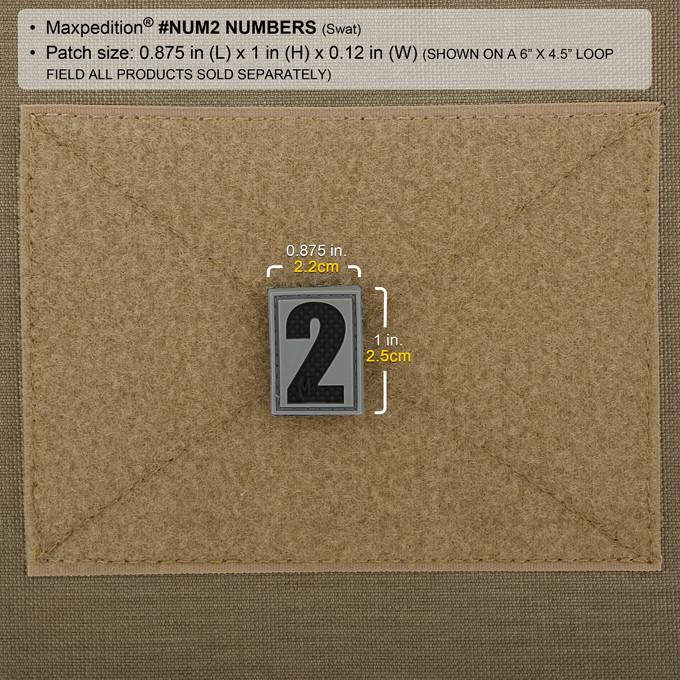 maxpedition-legacy-number-2-morale-patch-arid-zahlen-pvc image 3