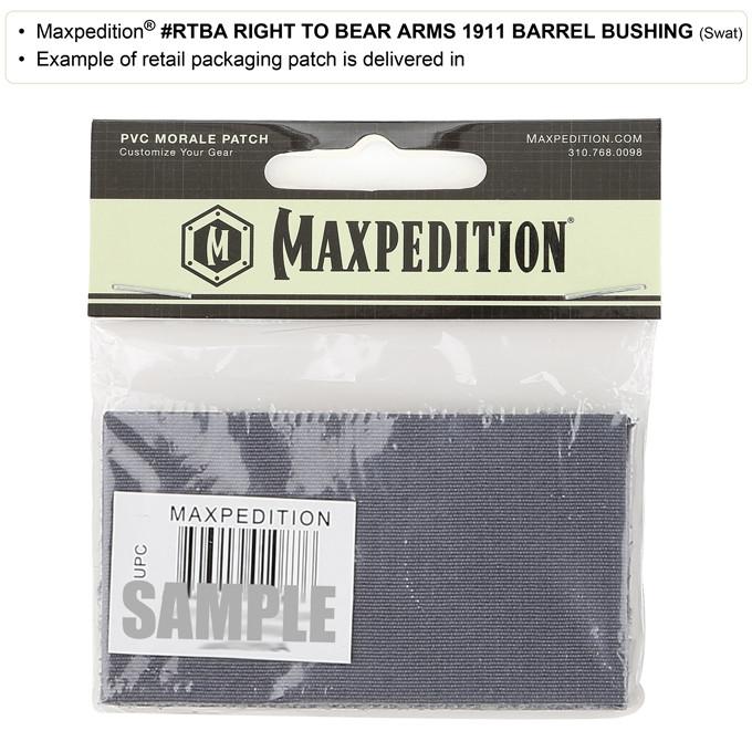maxpedition-legacy-right-to-bear-arms-morale-patch-swat-pvc image 7