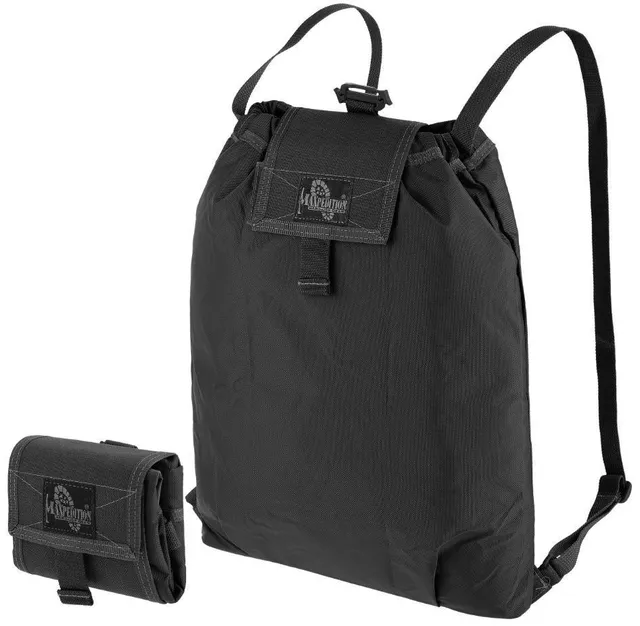 maxpedition-rollypoly-rucksack-faltbar-schwarz-3l image 1