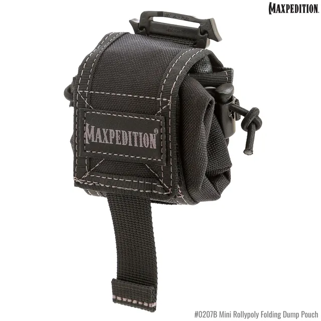 maxpedition-mini-rollypoly-dump-pouch-abwurftasche-schwarz image 1