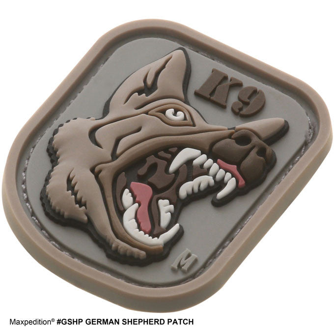 maxpedition-legacy-german-shepherd-pvc-patch-swat-hund-klett image 2