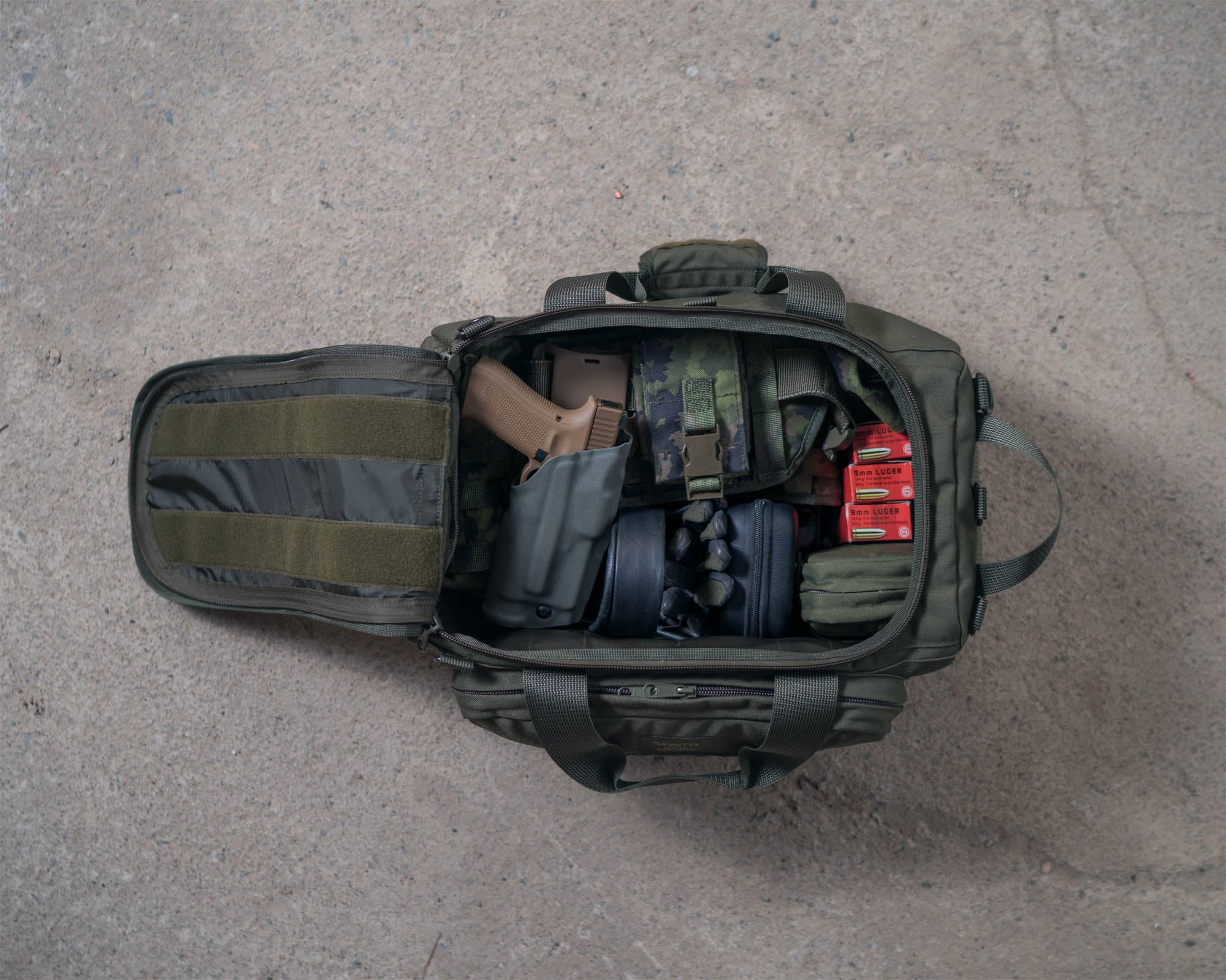 savotta-keikka-30l-duffle-bag-reisetasche-schwarz image 7