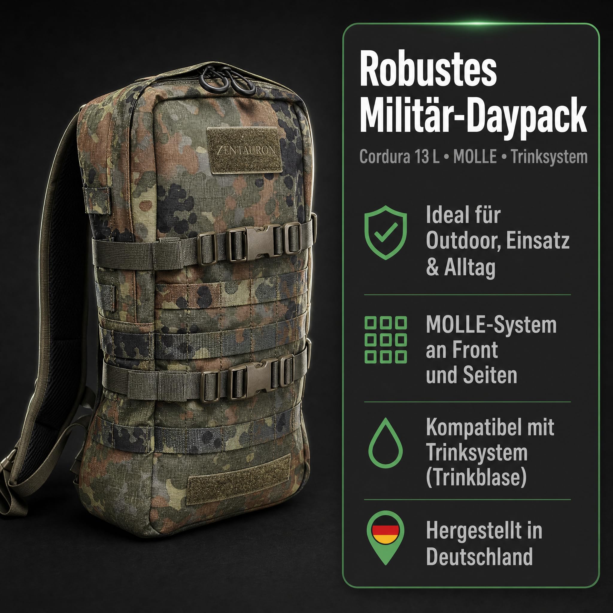 zentauron-m-a-r-s-sprinter-pack-daypack-13l-oliv-cordura image 2