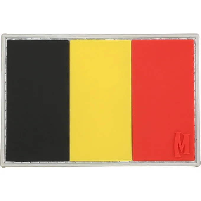 maxpedition-belgien-flagge-patch-pvc-bunt-mit-klett image 1