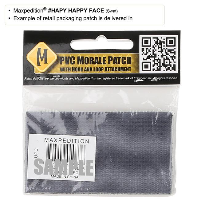 maxpedition-happy-face-patch-aufn-her-swat-pvc image 5