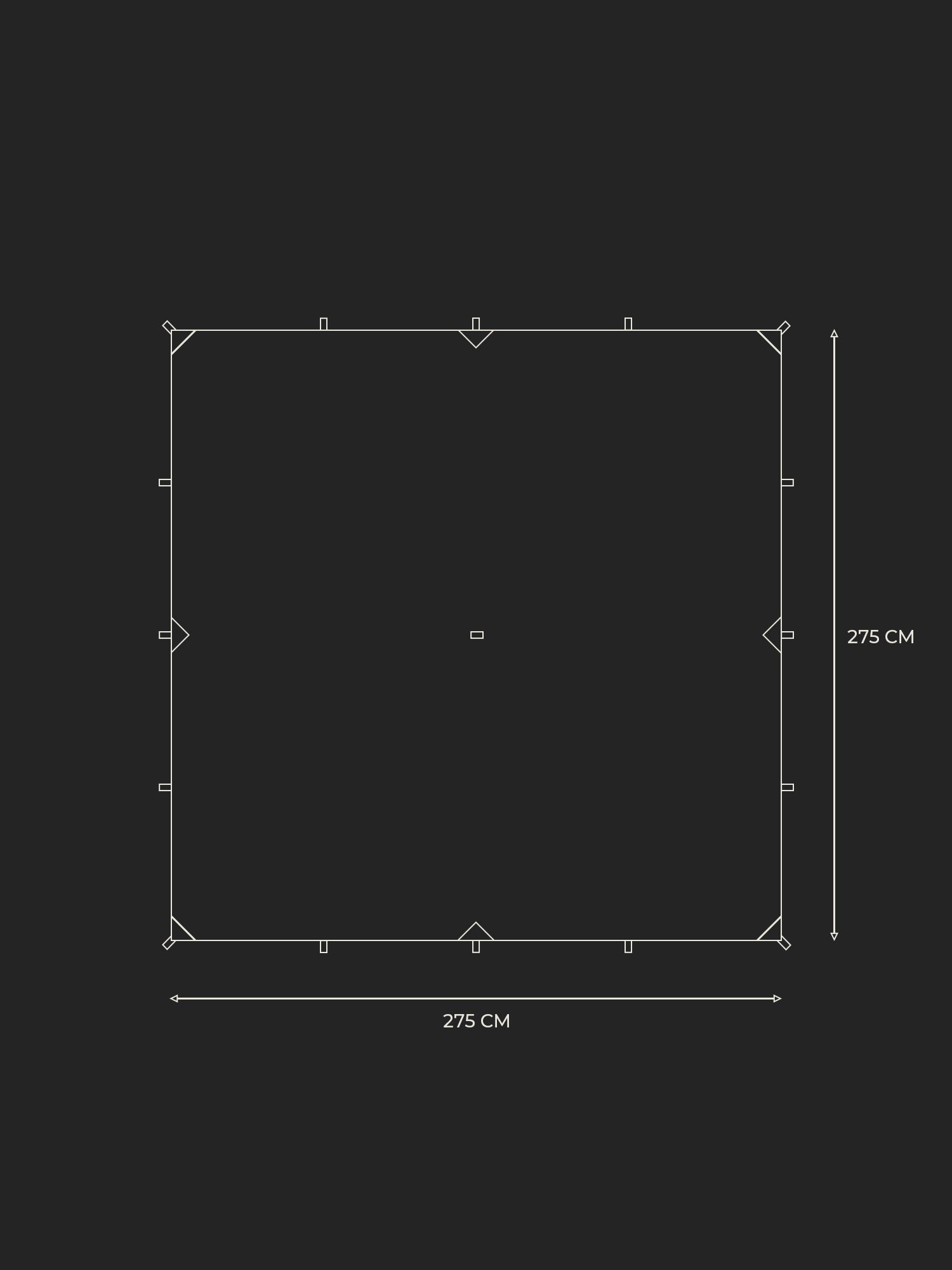 savotta-hawu-laavu-tarp-zeltplane-275x275-cm-gr-n image 8