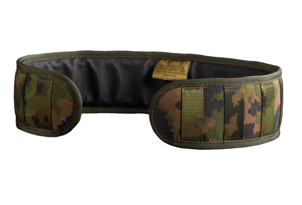savotta-mil-valjas-slim-belt-pad-s-m-gr-n-g-rtelpolster image 1