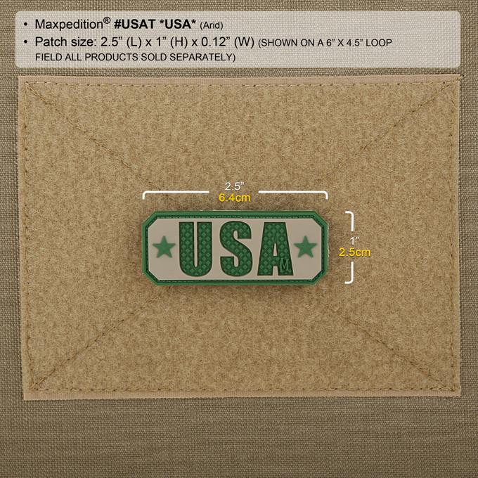 maxpedition-legacy-usa-morale-patch-arid-pvc-6-4-cm image 3