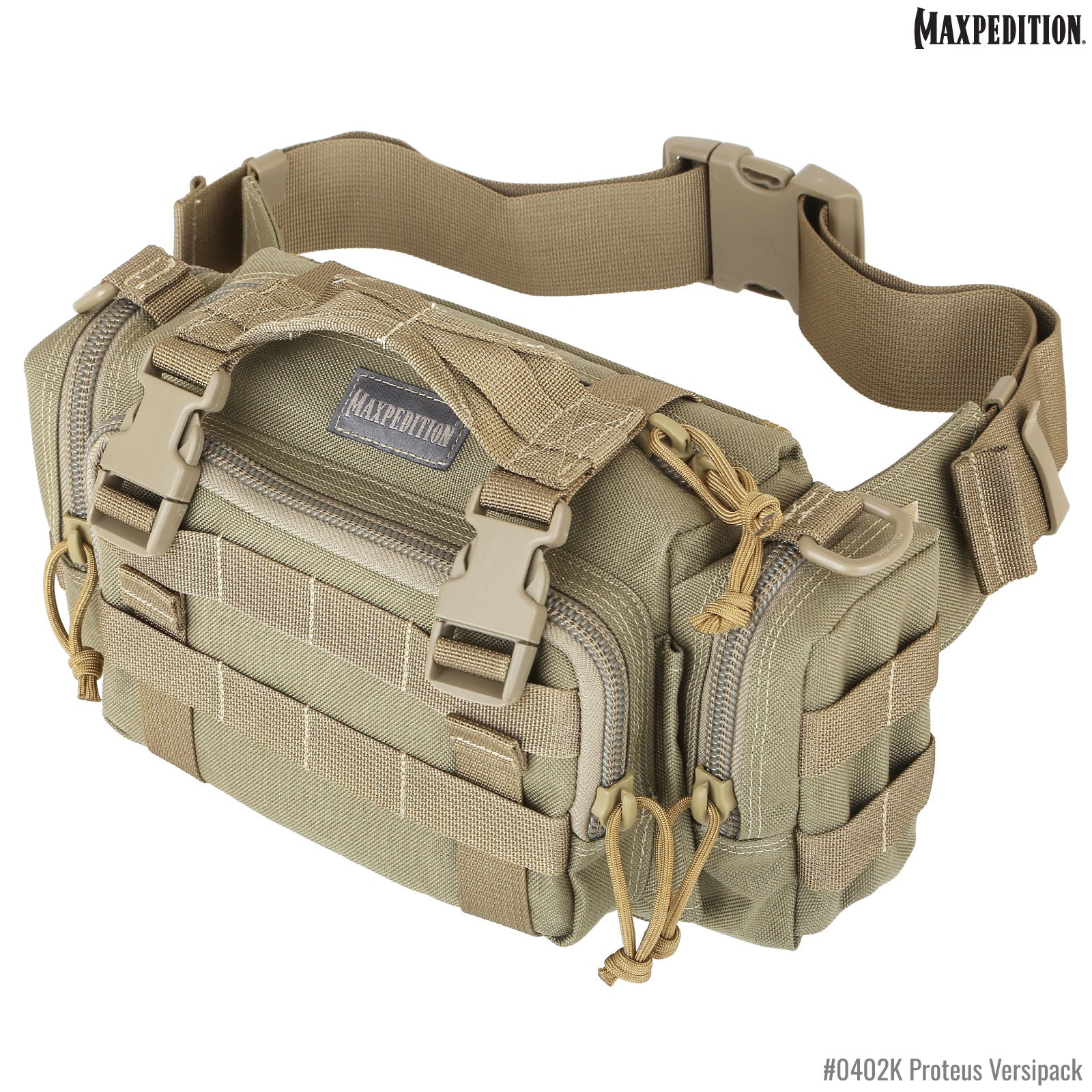 maxpedition-proteus-versipack-h-fttasche-khaki-molle-bauchtasche image 1