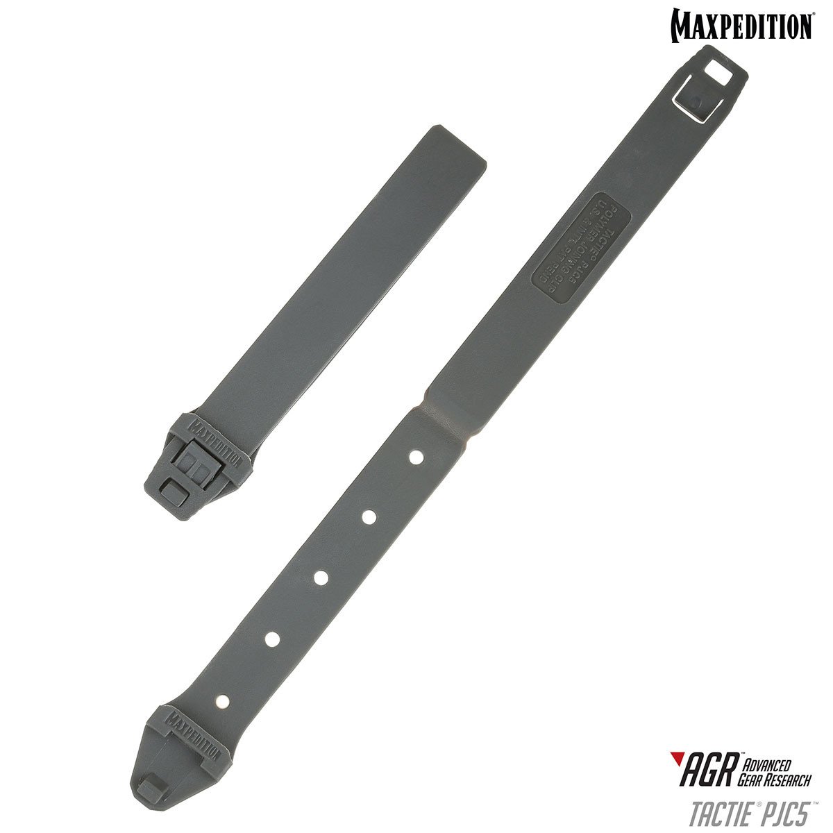 maxpedition-tactie-pjc5-clips-grau-6er-molle-polymer image 1