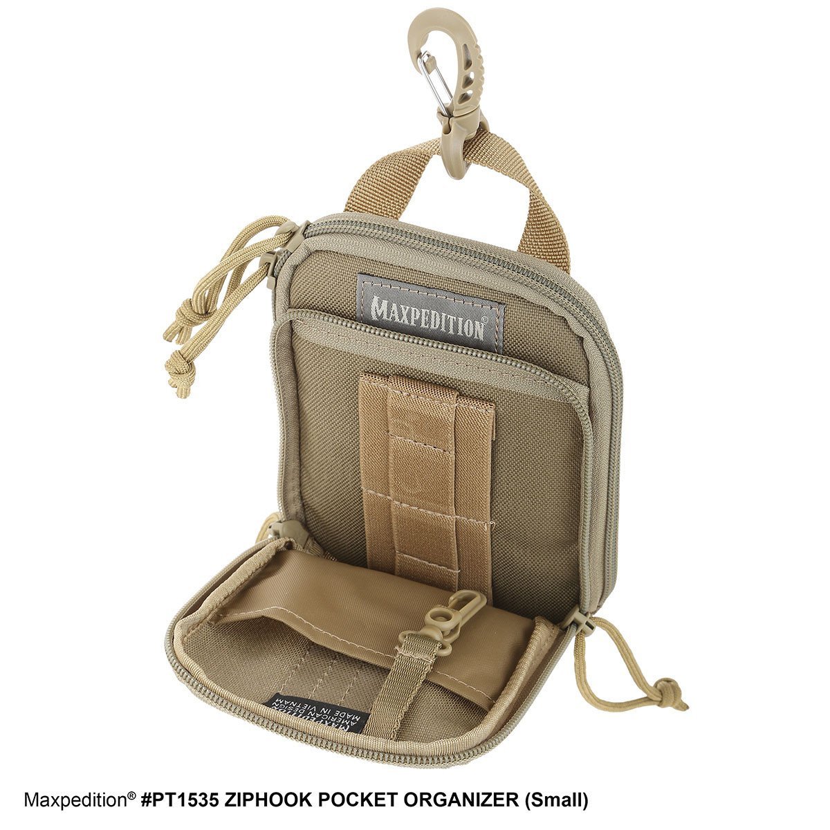 maxpedition-legacy-ziphook-organizer-small-schwarz-1050d image 8
