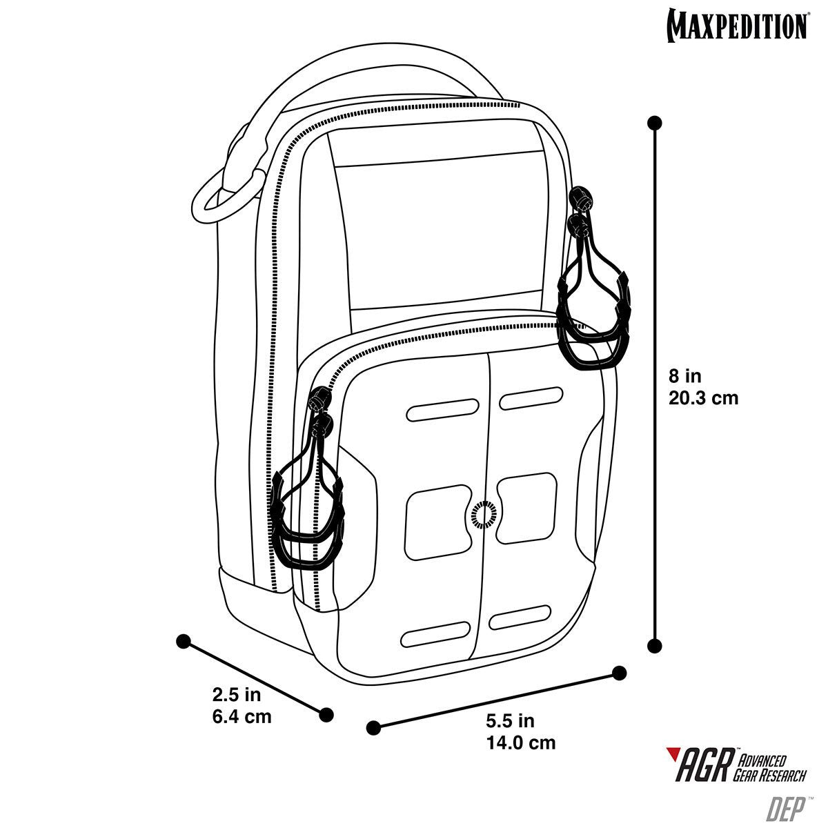 maxpedition-dep-daily-essentials-pouch-schwarz-molle image 8