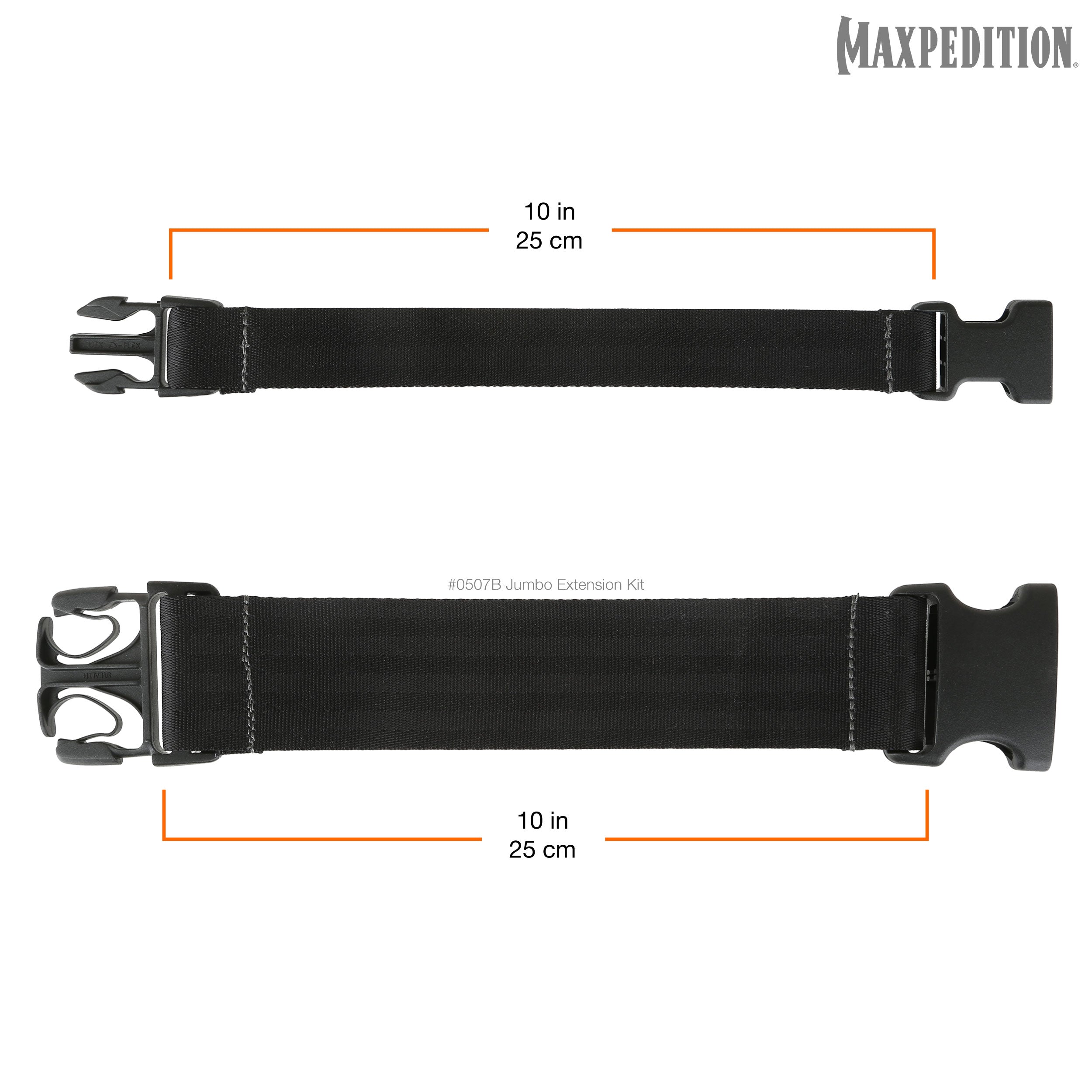 maxpedition-legacy-jumbo-extension-kit-schwarz-25-4-cm image 5