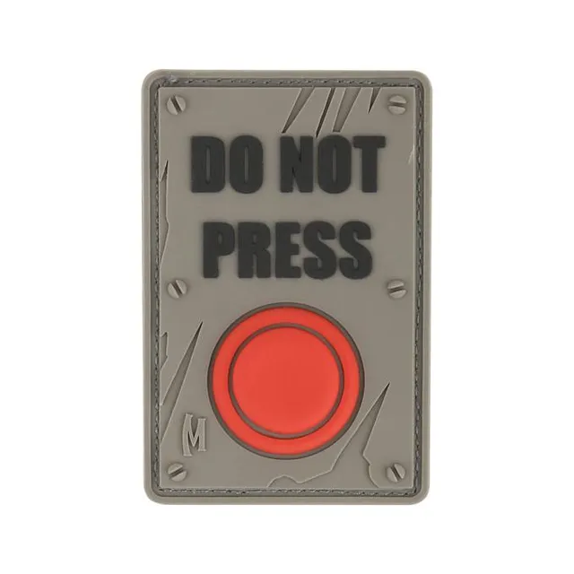 maxpedition-do-not-press-morale-patch-swat-pvc image 1