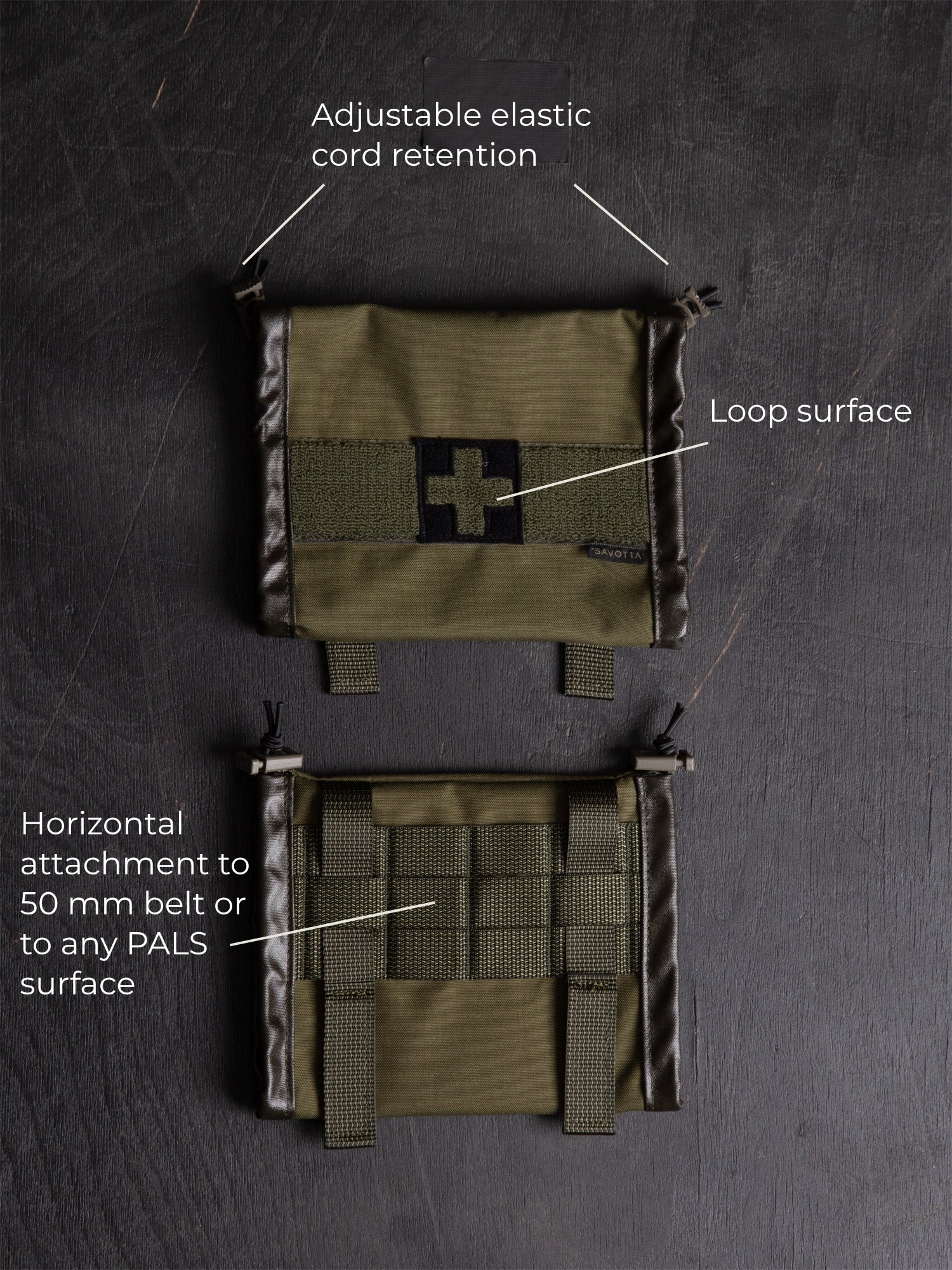 savotta-s-ifak-halterung-horizontal-gr-n-molle-g-rtel image 6