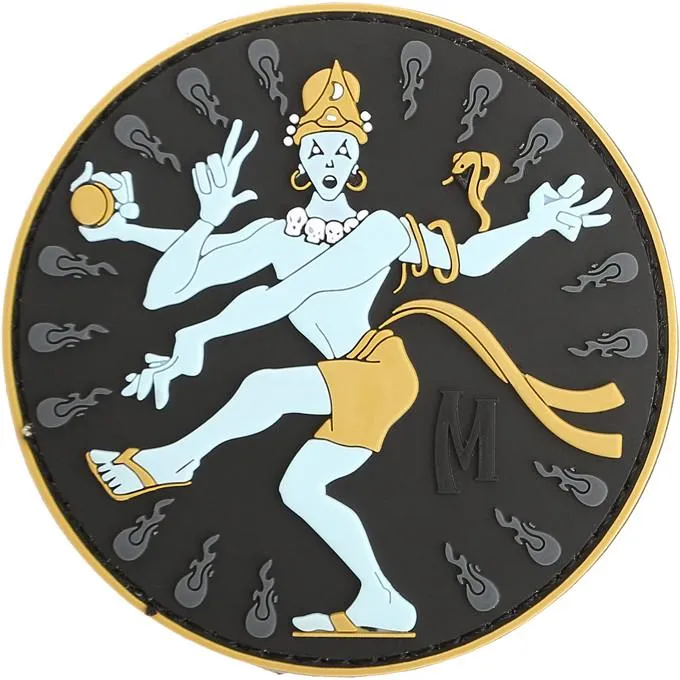 maxpedition-shiva-morale-patch-pvc-klett-patch-full-color-3-zoll image 1