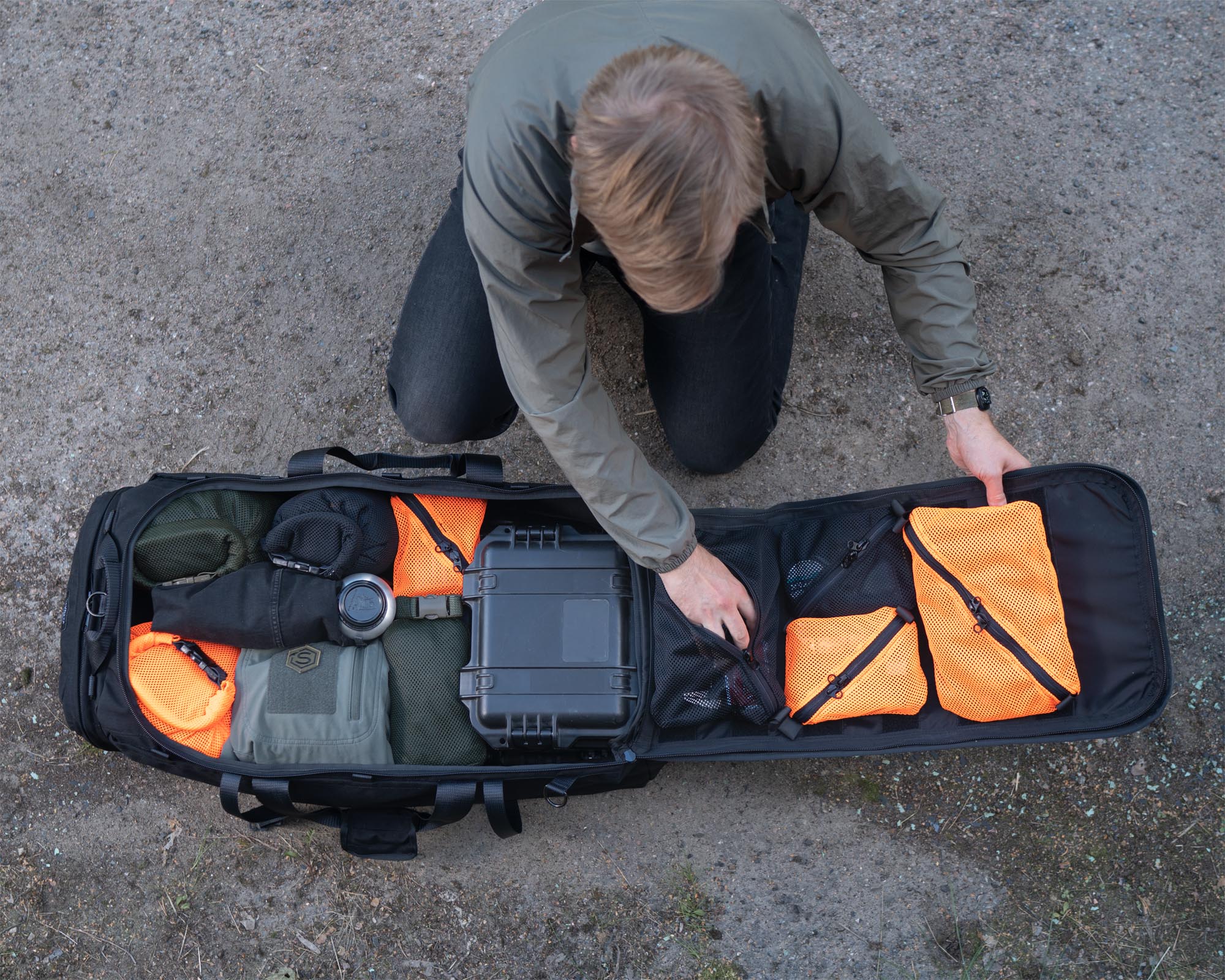 savotta-keikka-80l-duffle-bag-schwarz image 3