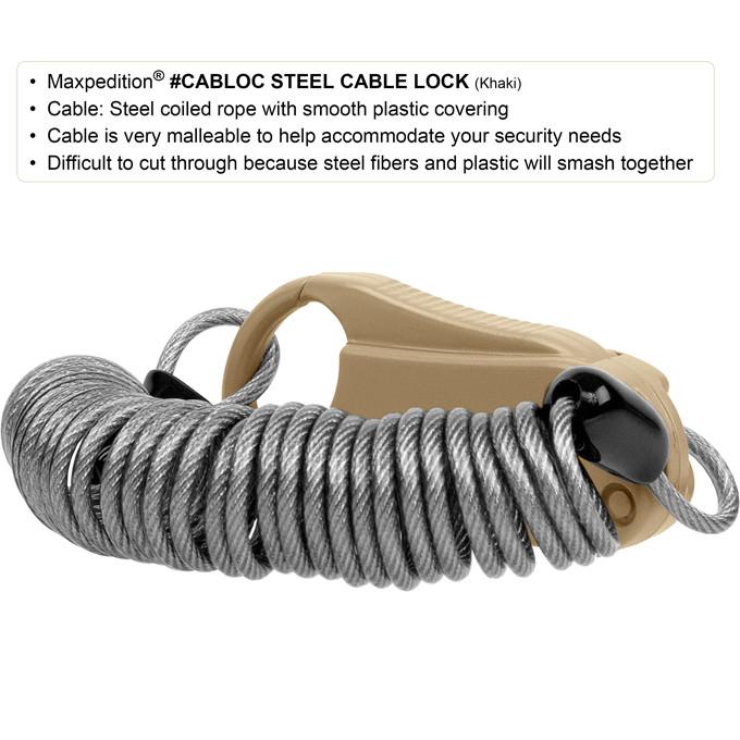 maxpedition-legacy-steel-cable-lock-zahlenschloss-schwarz image 5