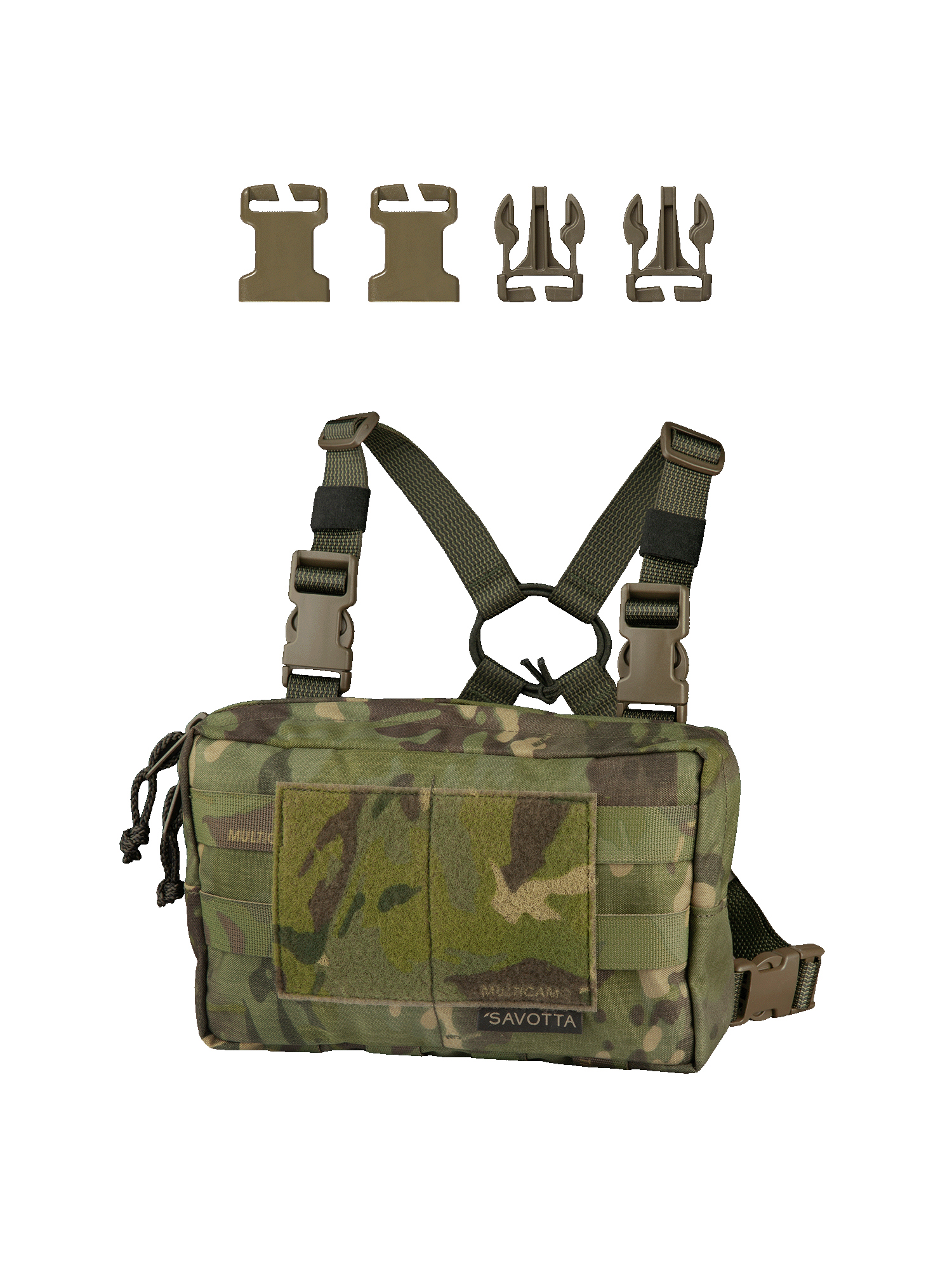 savotta-kahakka-rintamus-chest-pack-gr-n-set-schnallen image 8