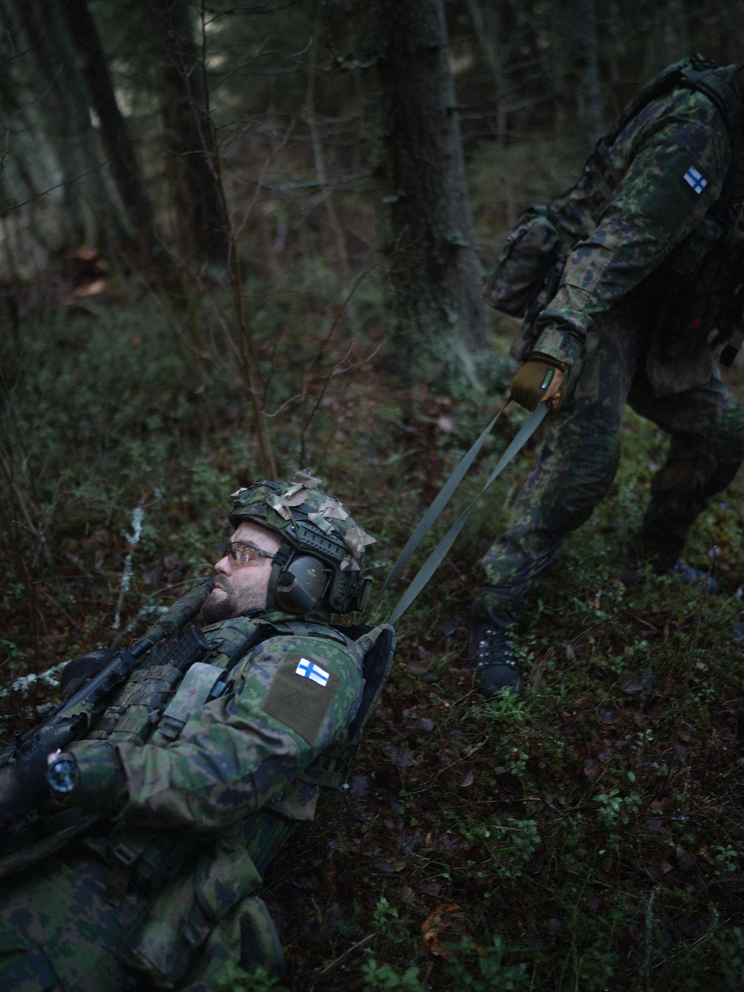 savotta-mil-varjelus-plattentr-ger-m05-woodland-modular image 6