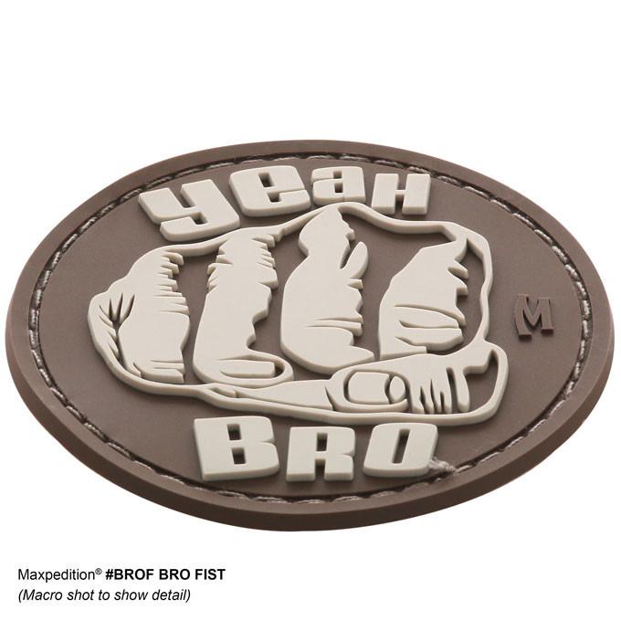 maxpedition-legacy-bro-fist-morale-patch-arid-pvc image 2