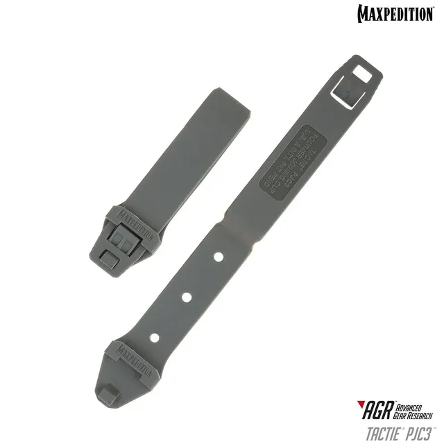 maxpedition-tactie-pjc3-clips-6er-molle-befestigung-grau image 1