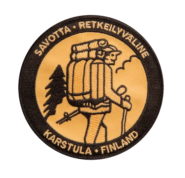 savotta-j-k-ri-retkeilyv-line-patch-mit-klett-vintage image 1