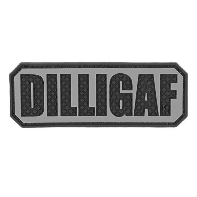 maxpedition-dilligaf-morale-patch-pvc-klett-patch-swat image 1